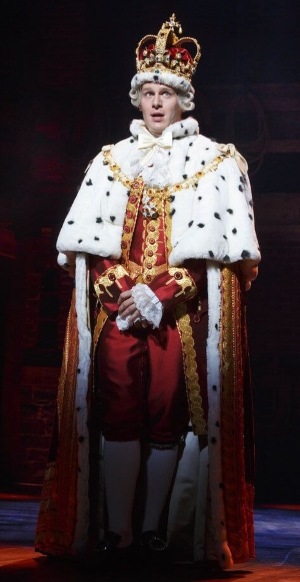 King George Character from Hamilton the musical