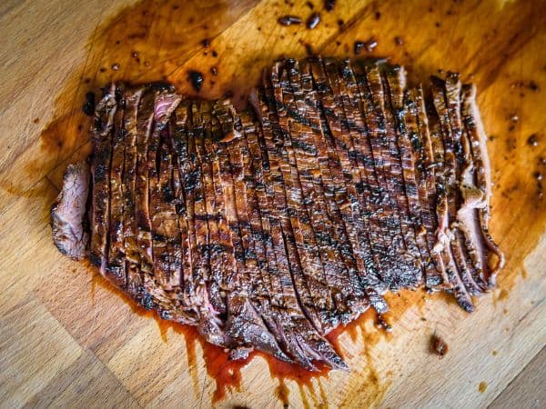 how to slice flank steak