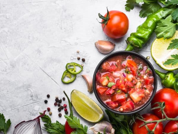 Ingredients for best salsa for keto diet