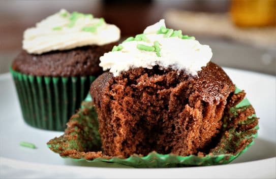 Take a delicious bite out of a Guinness Stout Cupcake