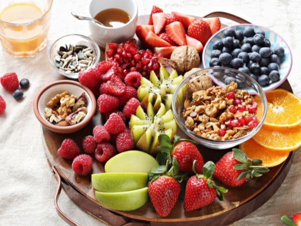 Fresh Fruit Charcuterie Board