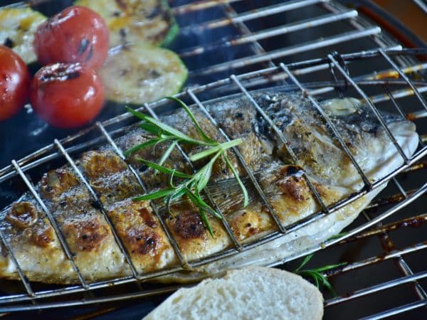 Grill baskets for whole fish make grilling white fish easy