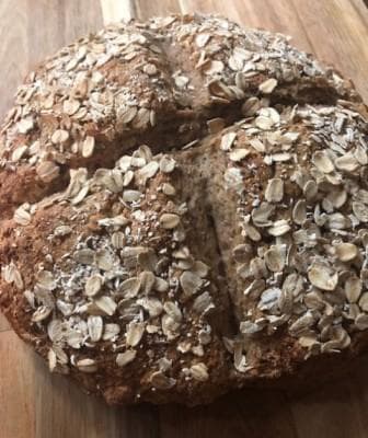 Irish Brown Soda Bread Traditional