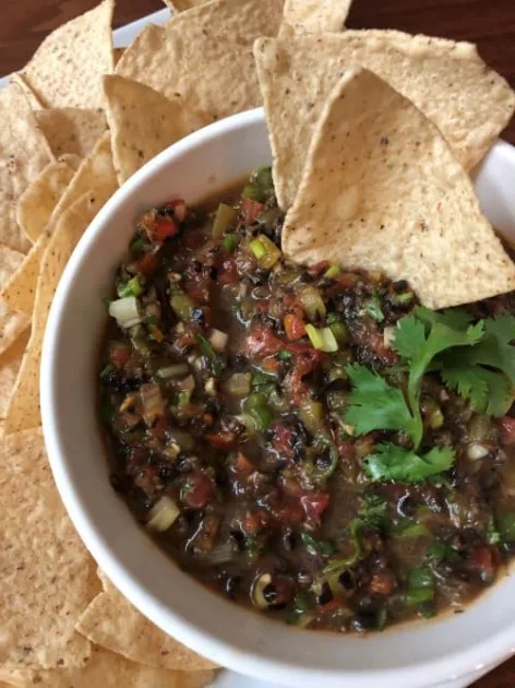 best salsa for Keto diets in bowl