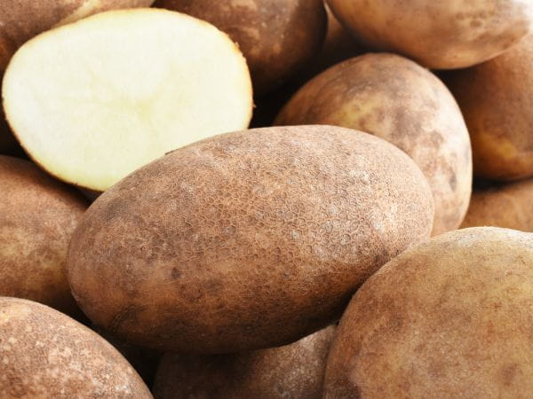 Russet potatoes
