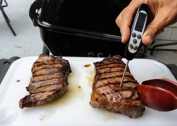 Best temp to outlet grill steak