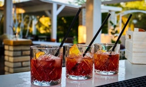 Classic Negroni Cocktails