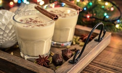 Delicious Spiked Eggnog