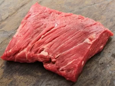 Flank Steak is recommended for this recipe