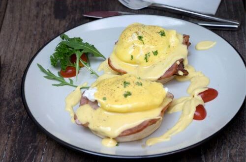 Eggs Benedict for Mother's Day Brunch