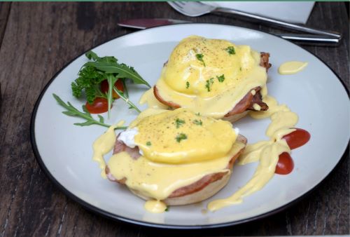 Eggs Benedict for Mother's Day Brunch