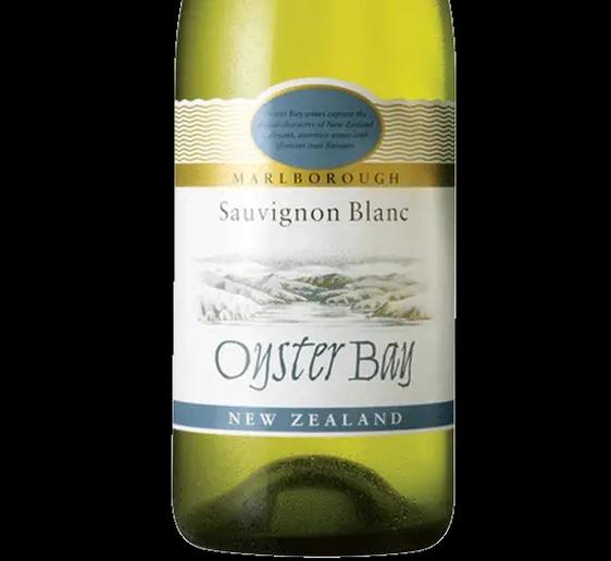 Bottle of Oyster Bay Sauvignon Blanc