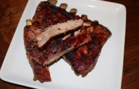 Delicious Dry Rub Ribs off the Grill