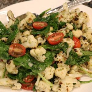 Labor Day Grill Menu Grilled Cauliflower Salad