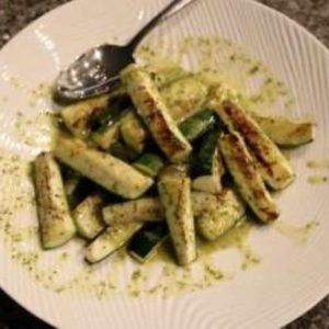 Healthy Date Night Menu Zucchini with Dill