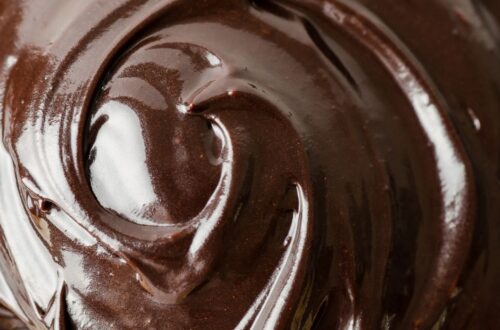 You want this Dark Chocolate Dipping Sauce Recipe up close