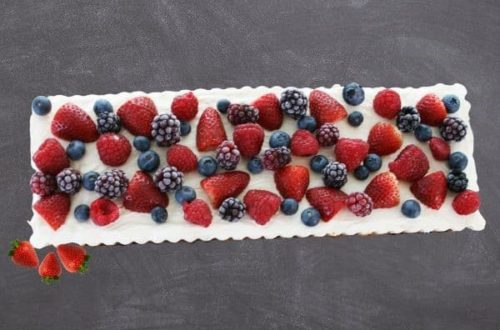 No-Bake Cheesecake tartlet with berries