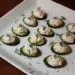 Creamy Salmon and Cucumber Bites on a platter