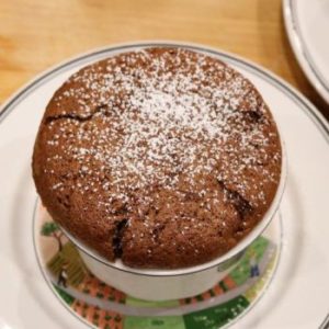Budget-Friendly Double Date Dinner Choc Souffle