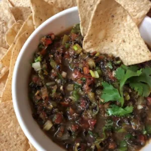 best salsa for Keto diets in bowl