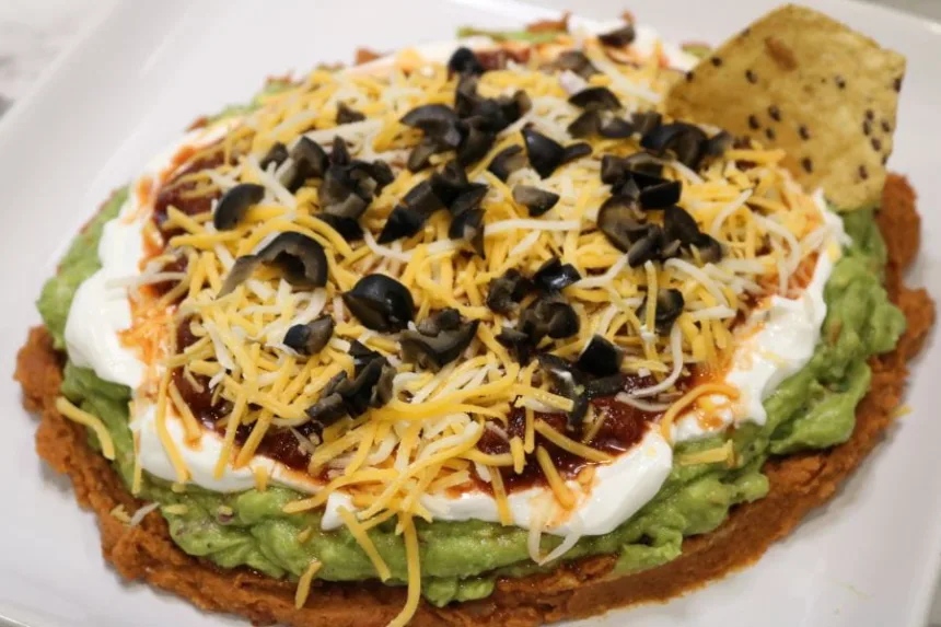 Mexican layered Tostito Dip Recipe