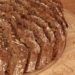 Sliced wheat soda bread with oats