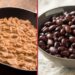 Refried beans vs. Black Beans